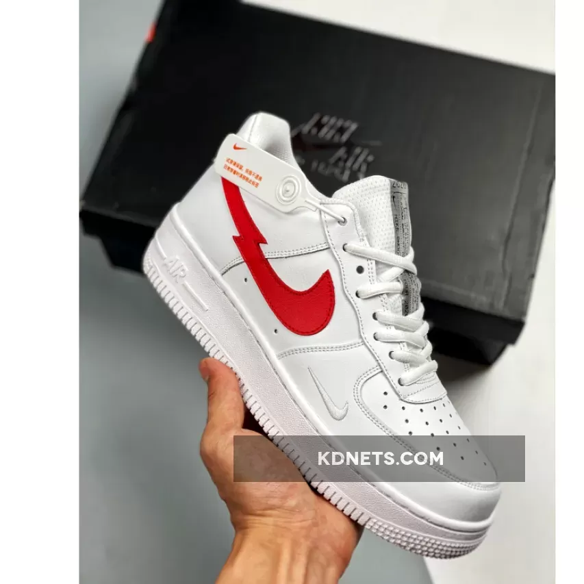 Air Force 1 Lv8 Red Nike Air Force 1 Low 'Euro Tour' White/University Red-Midnight Navy CW7577-100