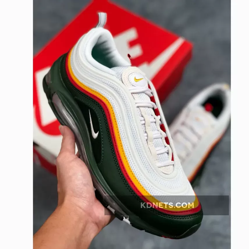 Nike Air Max 97 SE White/Dynamic Yellow-Evergreen / Evergreen Air Max 90 CK0224-100
