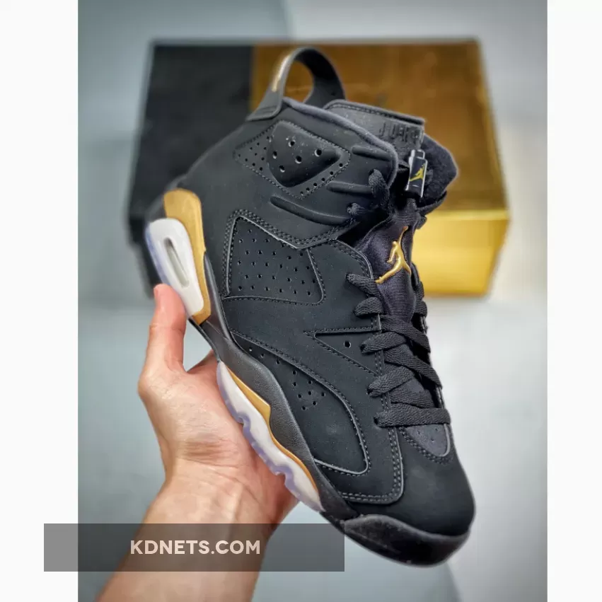 Jordan 6 Online Outlet / Air Jordan 6 Retro 'Dmp 2020' AJ6 BLACK/METALLIC GOLD CT4954-007