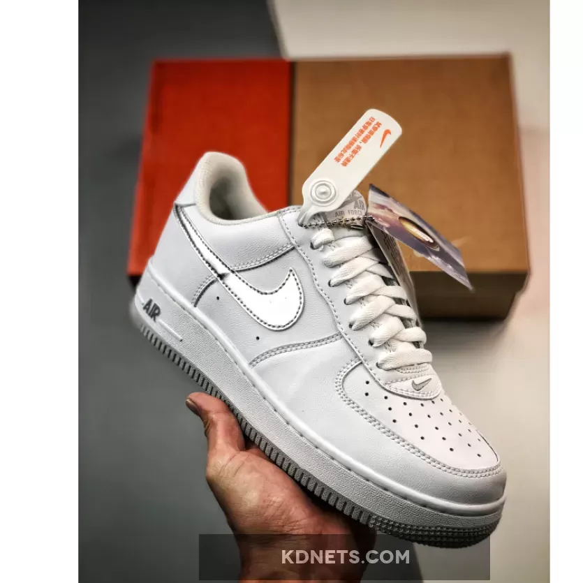 Online Air Force 1 Low CM 'Silver Swoosh' DZ6755-100