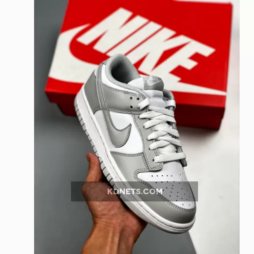 Nike SB Dunk Low White/Grey Fog DD1391-103 / nike grey white shoes
