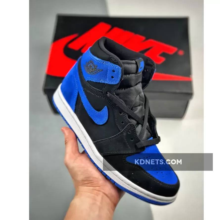 Jordan Royal Blue 1s / Air Jordan 1 'Royal Reimagined' Black/Royal Blue/White DZ5485-042