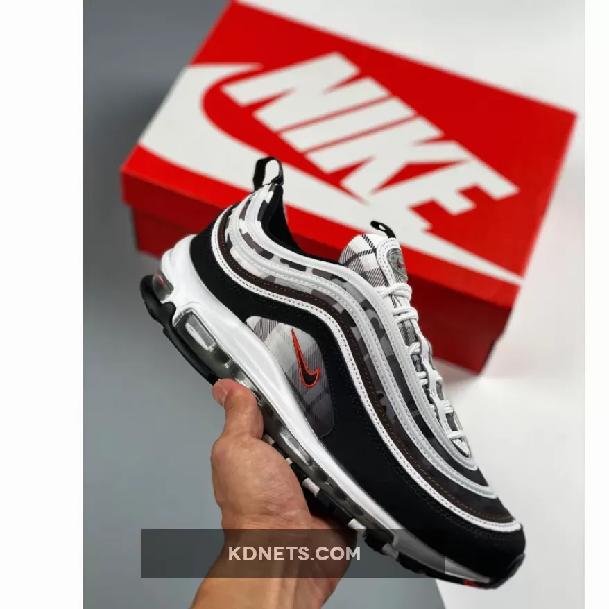Nike Air Max 97 ‘White Black’ / black and brown air max DB2017-100