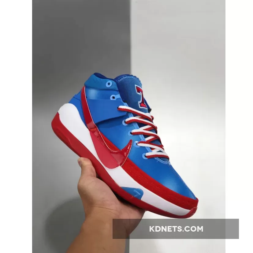 Nike KD 13 Blue Red #kd red and blue