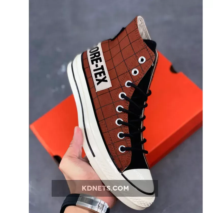 Converse Chuck Taylor 70 Hi Gore-Tex Bark Egret Black / converse cedar bark