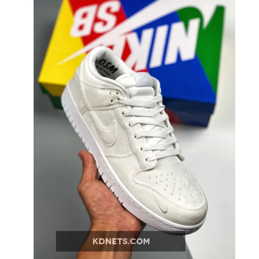 Dover Street Market x Nike Dunk Low Triple White DH2686-100