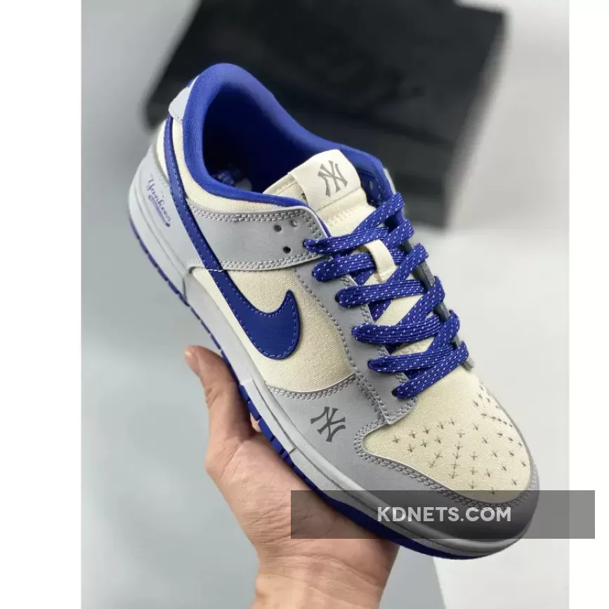 Nike SB Dunk Low Light Grey/Blue-Sail Online 1685238782