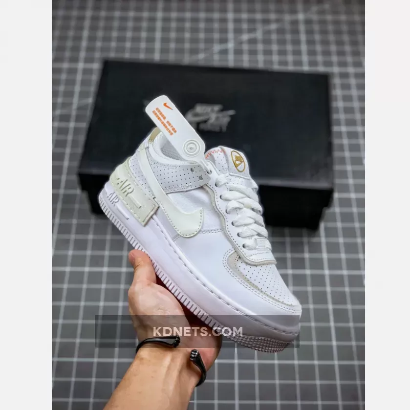 Nike Air Force 1 Shadow White Atomic Pink For Womens CZ8107-100 air force 1 shadow atomic pink