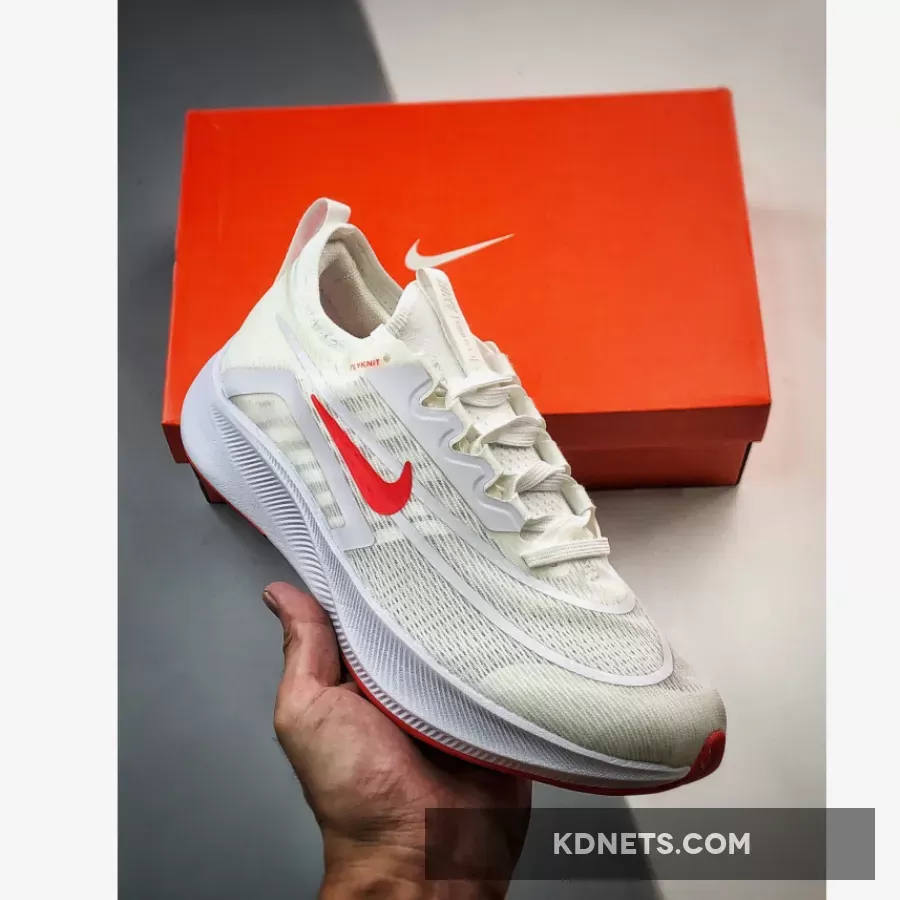 Nike Zoom Fly 4 Platinum Tint Siren Red Nike Zoom Red CT2392-006