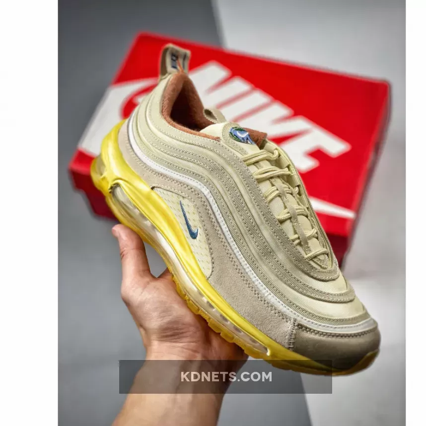 Retro-styled Nike Air Max 97 'Vintage' Tan/Gum #air max 97 vintage