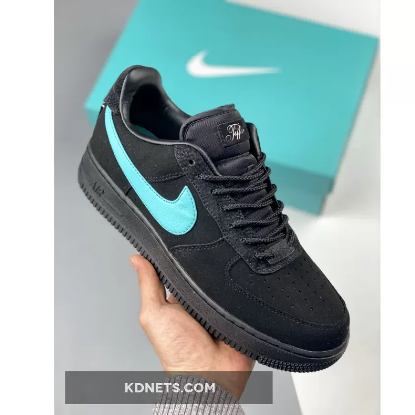 Tiff x Nike Air Force 1 Low '1837' Black/Multi-Color DZ1382-001 air force 1 tumbled leather