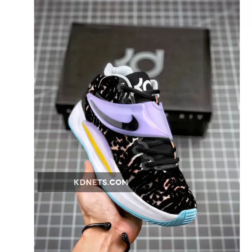 Nike KD 14 Black/White-Copa-Melon Tint CW3935-001 kd 14 black laser crimson