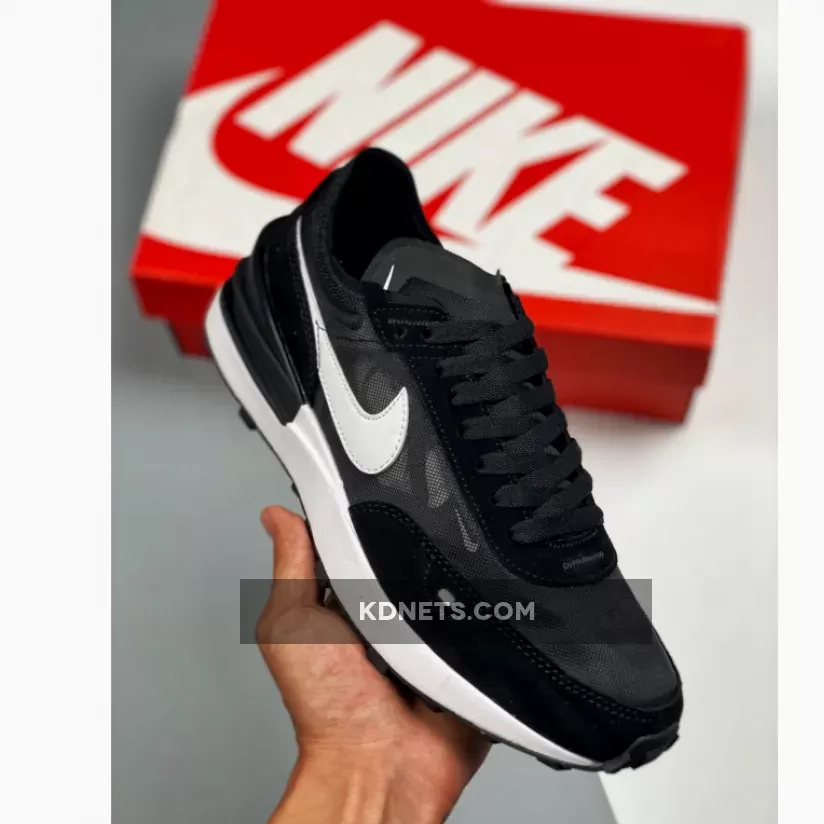 Nike Waffle One Black White DC2533-001 - black and white nike waffle