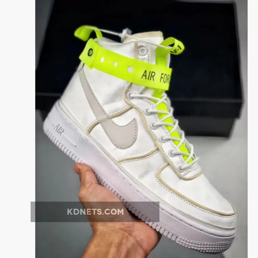 Magic Stick X Nike Air Force 1 High 'VIP' White/Volt-Black 573967-101 Online