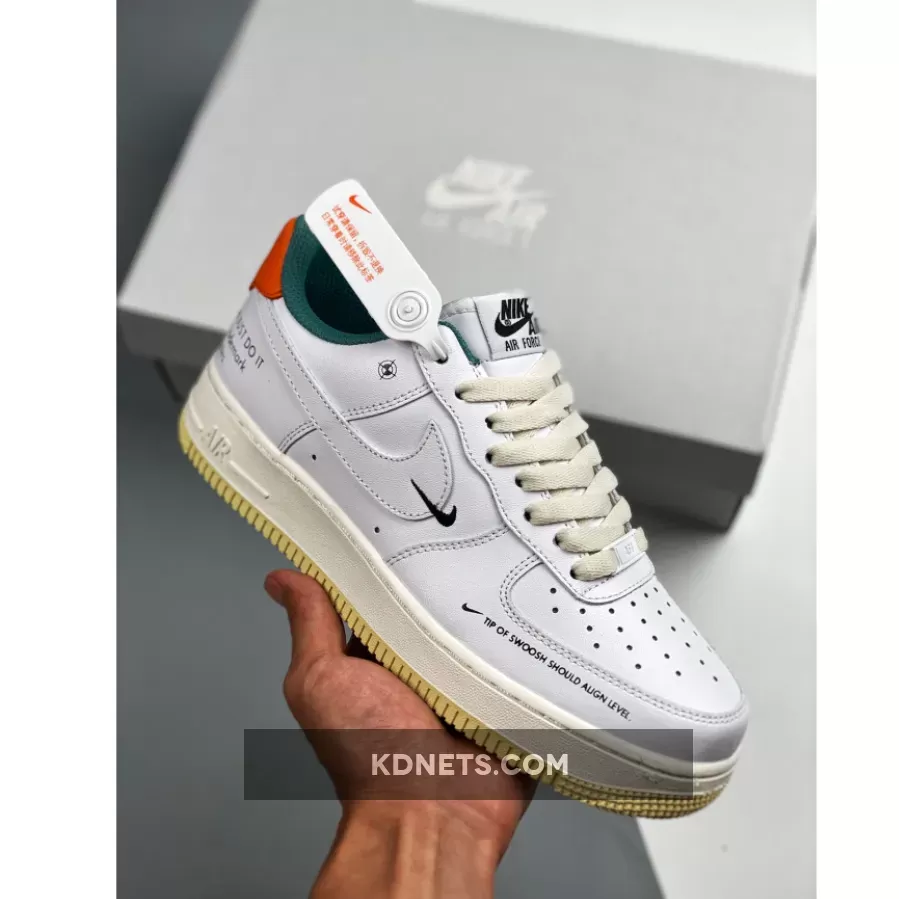 Nike Air Force 1 '07 LE White/White/Sail/Starfish - air force 1 07 le