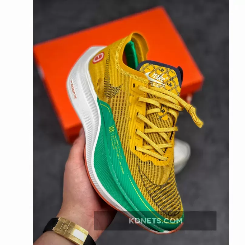 Nike ZoomX VaporFly NEXT% Dark Sulfur/Stadium Green Nike Zoomx Vaporfly Next 2 Dark Sulfur DJ5182-700