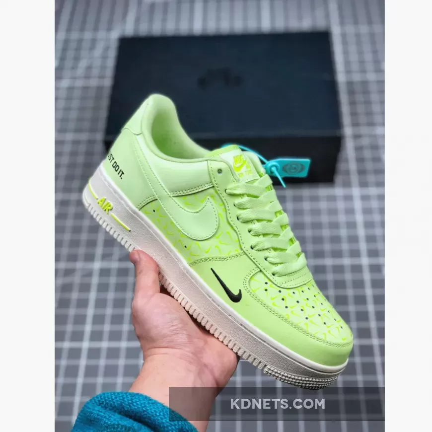 Nike Air Force 1 Low 'Just Do It' Neon Yellow CT2541-700 / Air Force 1 Neon Yellow