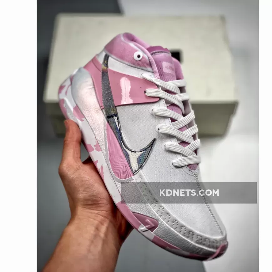 Nike KD 13 'Kay Yow White Light Arctic Pink' kd 13 all white