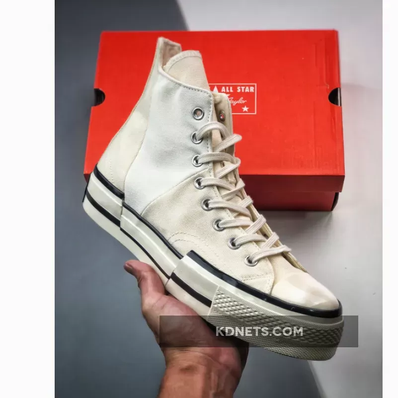 Converse Chuck 70 Plus Canvas Hi 'Egret' A00915C #converse chuck 70 plus egret
