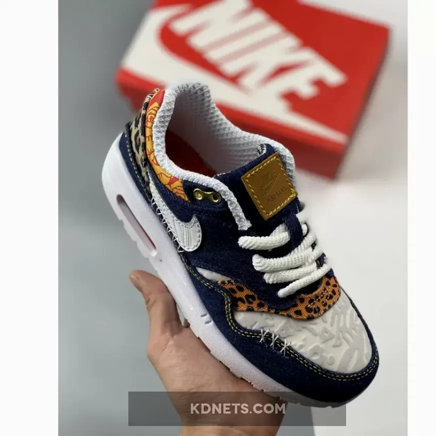 Nike Air Max 1 Premium Denim Leopard FJ4452-432