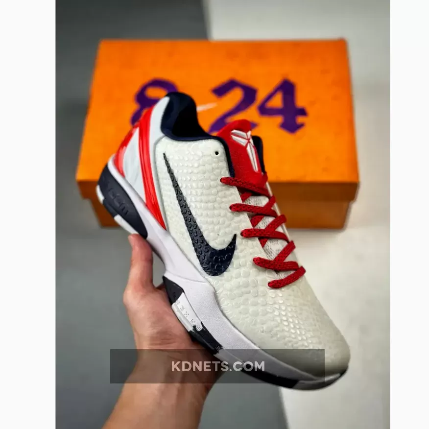 Nike Kobe 6 Protro 'Team USA' Home White Restock