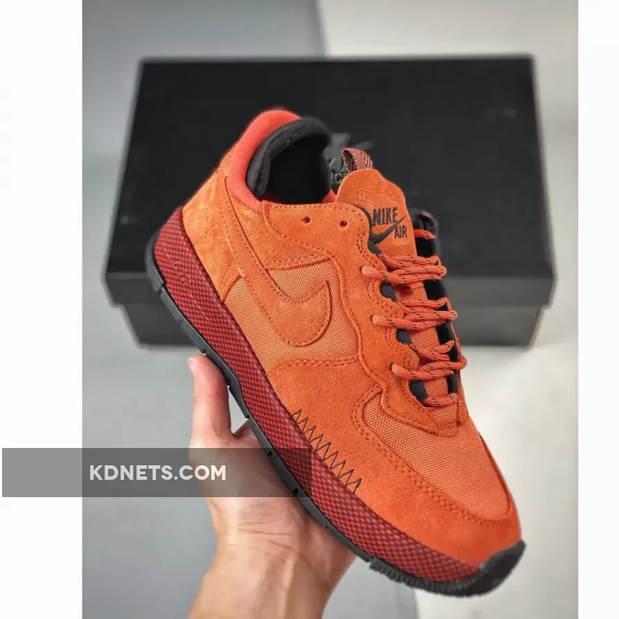 Online Nike Air Force 1 Wild Rugged Orange Black FB2348-800