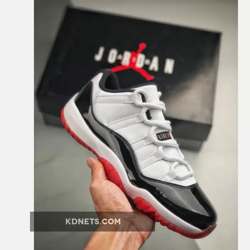 Jordan 11 Low Concord Bred AV2187-160 / jordan 11 low bred
