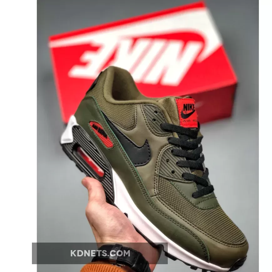 Nike Air Max 90 Essential Khaki Green/Black air max 90 khaki black
