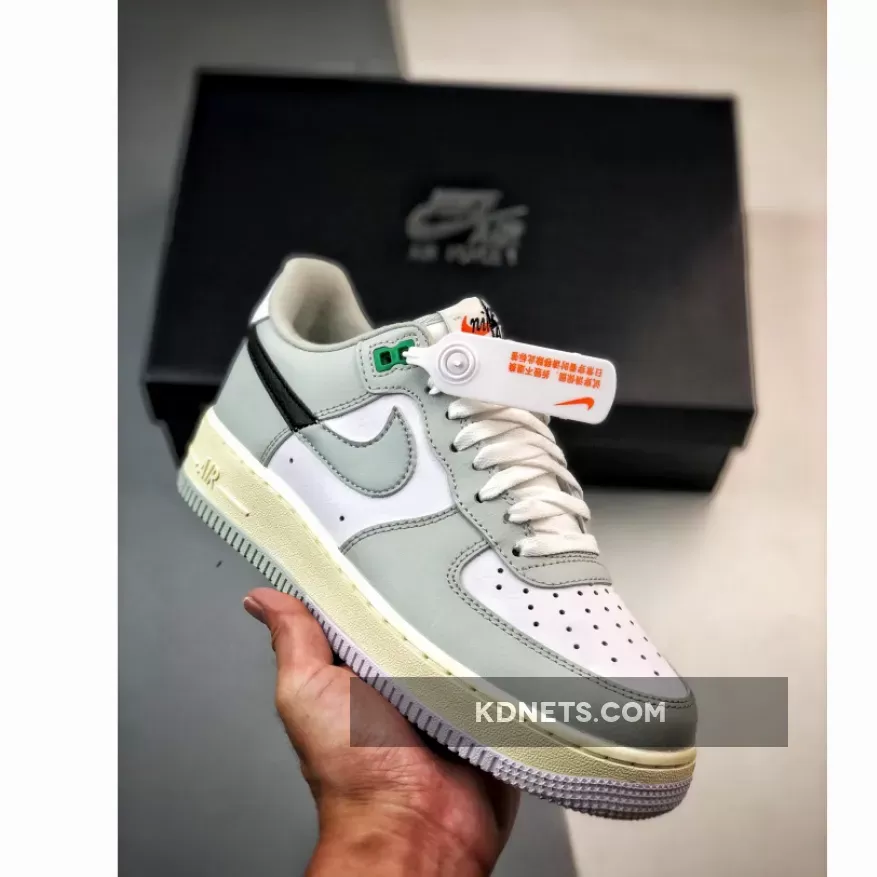 Nike Air Force 1 Low Split Light Silver DZ2522-001 For Sale