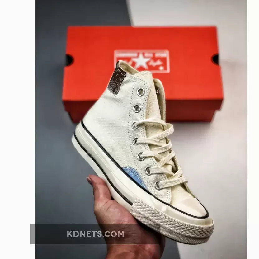 Converse Chuck 70 Crafted Ollie Patch Egret/Lt. Blue/Tawny Owl