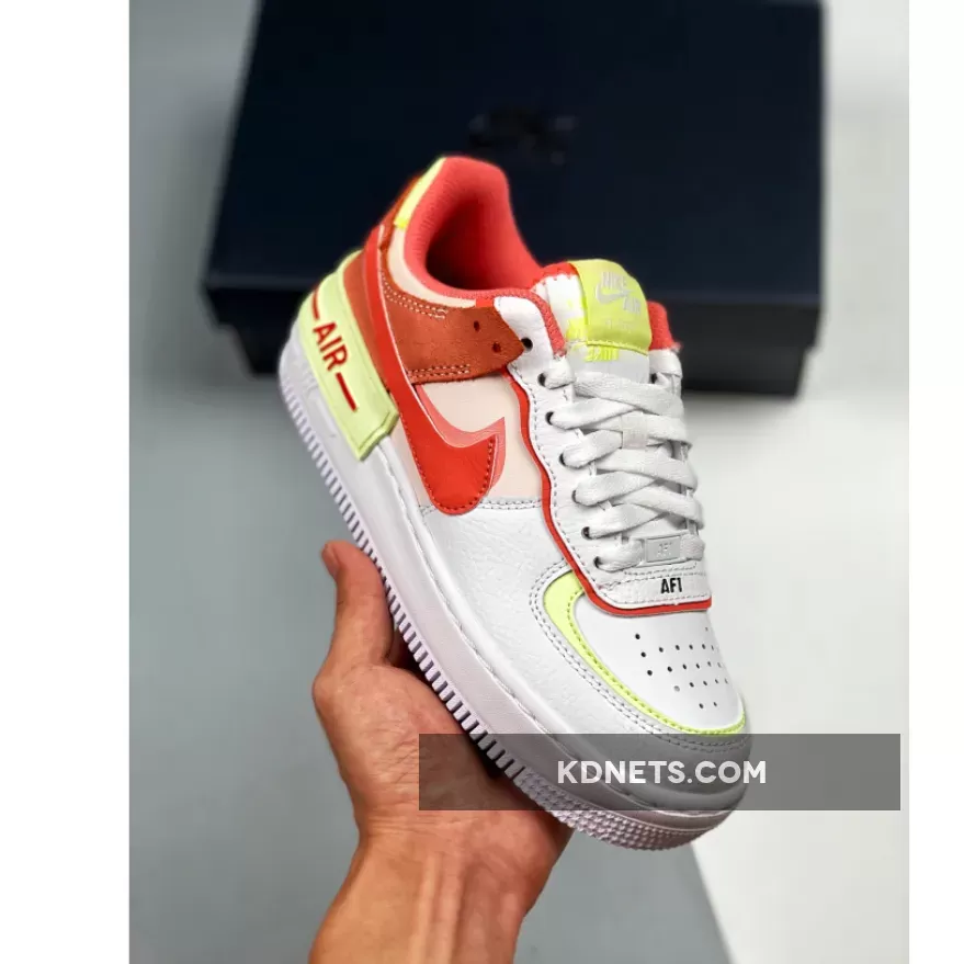 Nike Air Force 1 Shadow Magic Ember For Womens CI0919-110 nike crimson bliss