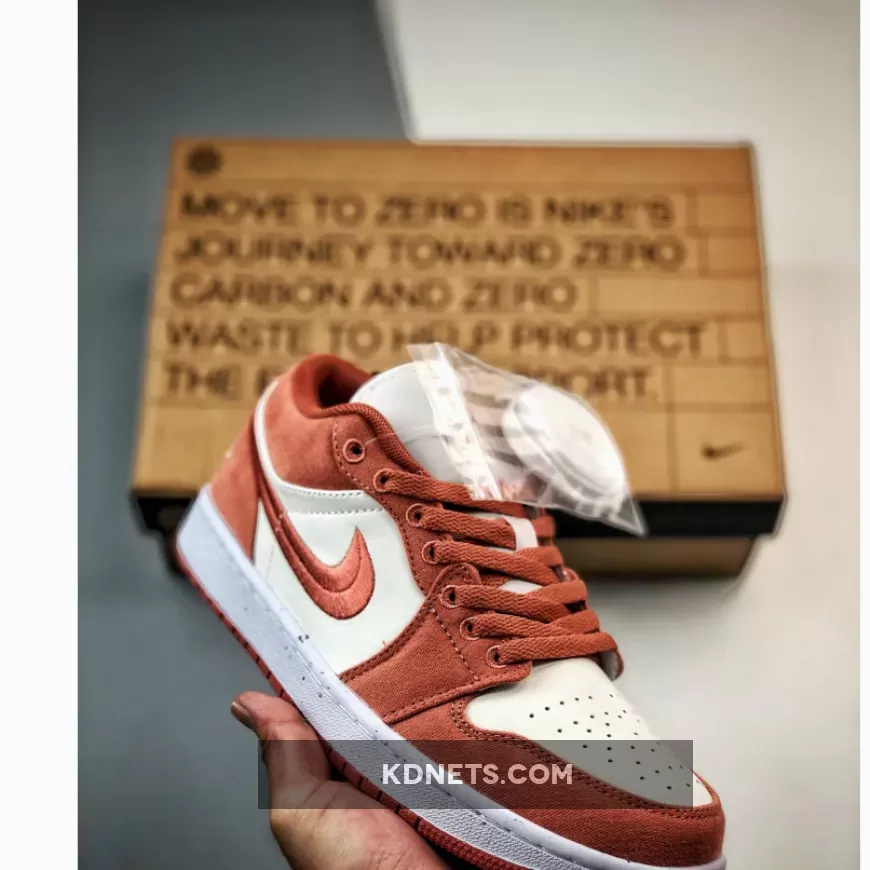 Air Jordan 1 Low SE Canvas White Peach FN3722-801