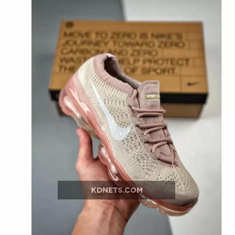 Nike Air VaporMax 2023 Flyknit Oatmeal/Pearl Pink | vapor max pink