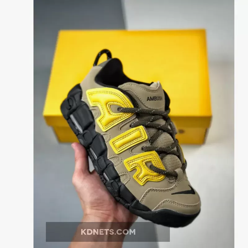 AMBUSH x Nike Air More Uptempo Low Limestone FB1299-200