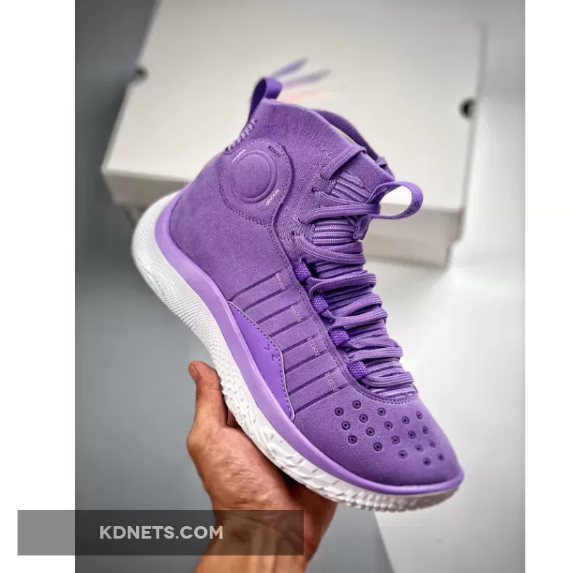 Curry 4 Flotro Vivid Lilac White Curry 4 Flotro Purple