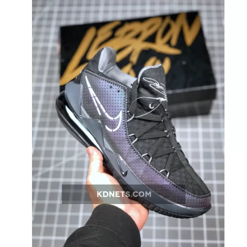 Cheap Nike LeBron 17 Low Black Glow In The Dark