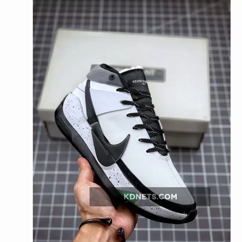 Nike KD 13 'Brooklyn Nets' White Grey Black / kd brooklyn nets shoes