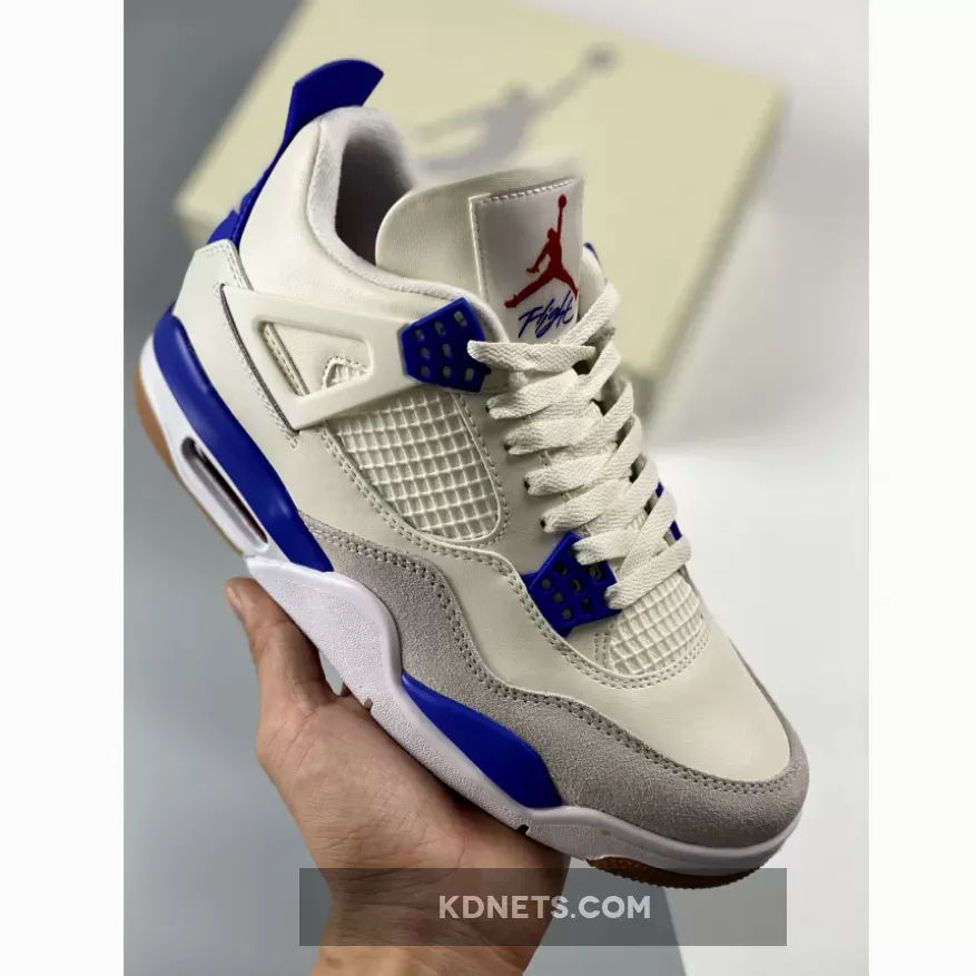 Nike SB x Air Jordan 4 'Blue Sapphire' 2023 New Release - jordan 4 sapphire