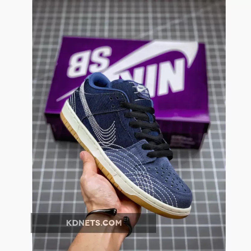 Nike SB Dunk Low PRM 'Denim Gum' nike sashiko