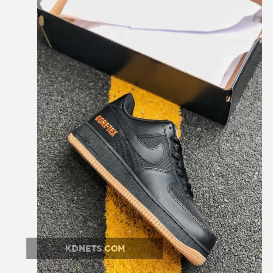 Nike Air Force 1 GORE-TEX Black Gum #nike air force 1 gore tex