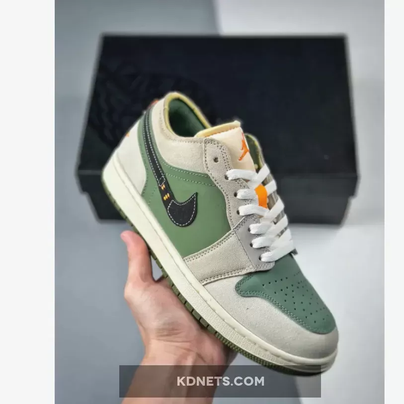 Air Jordan 1 Low SE Craft Light Olive / Air J 1 FD6819-300