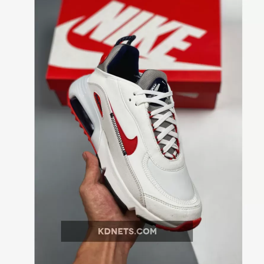 Air Max 2090 White And Red / Nike Air Max 2090 White Chile Red DH7708-100