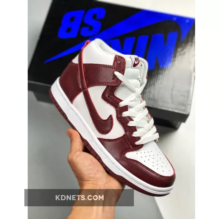 Nike Dunk High Sail/Team Red/Pale Ivory DD1869-101 Cheap