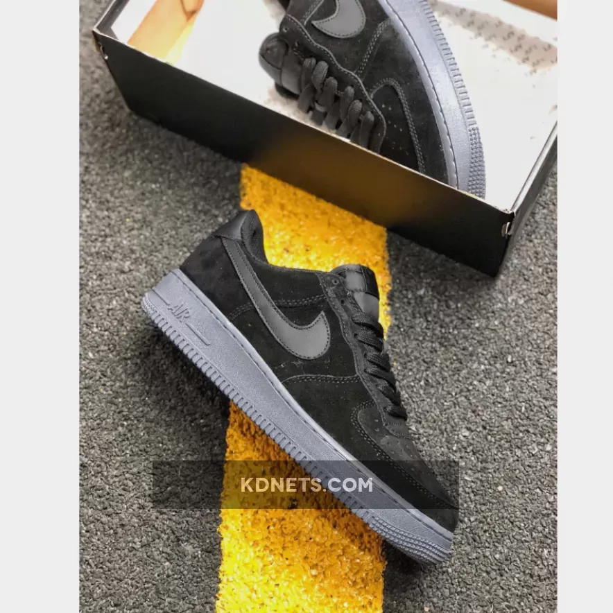 Nike Air Force 1 Low Black - Nike Air Force 1 '07 Lv8 3 Black/anthracite