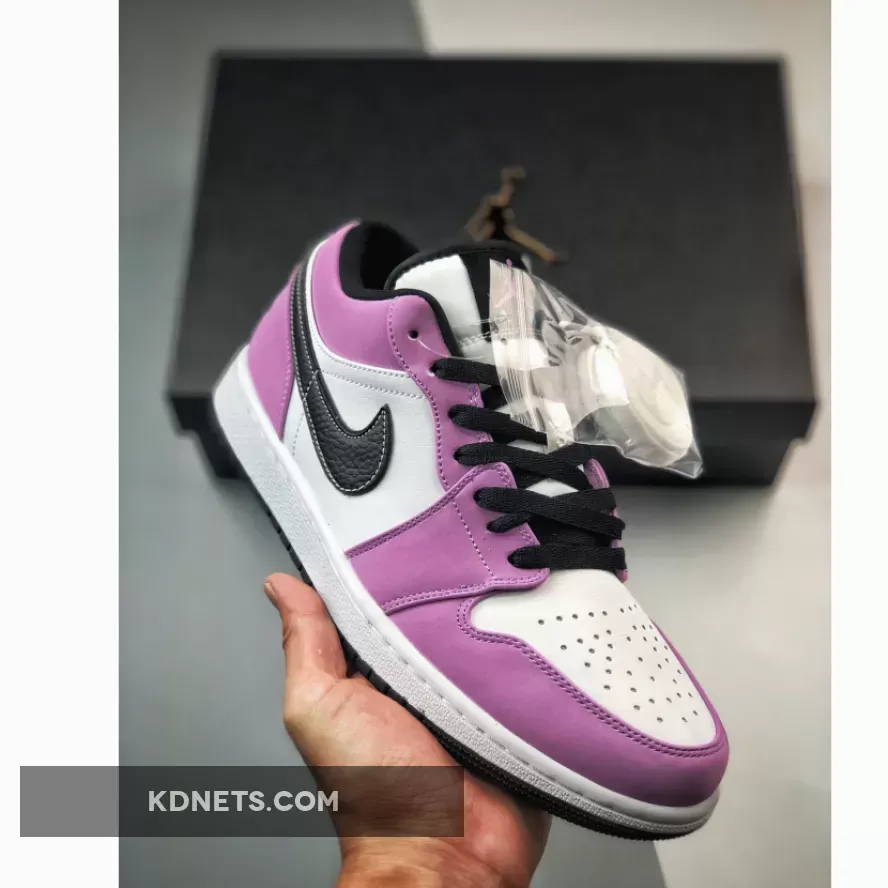 Jordan 1 Low SE Violet Shock CK3022-503 #jordan 1 low se violet shock white black