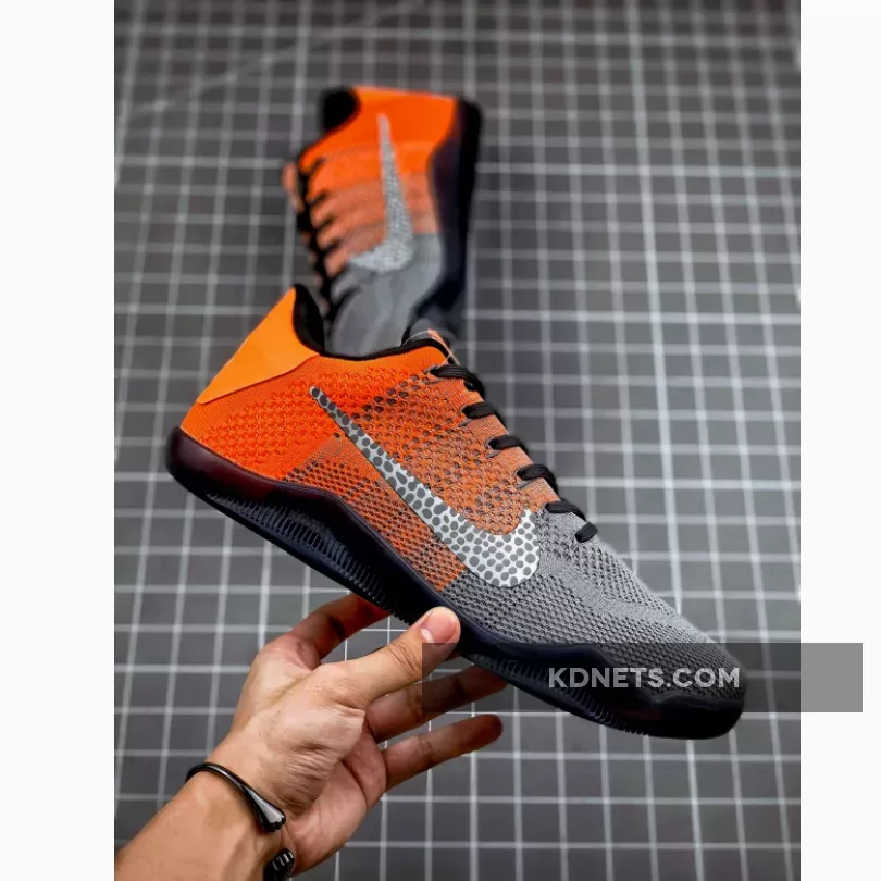 Nike Kobe 11 Elite Low 'Easter' Grey Orange #kobe 11 for sale