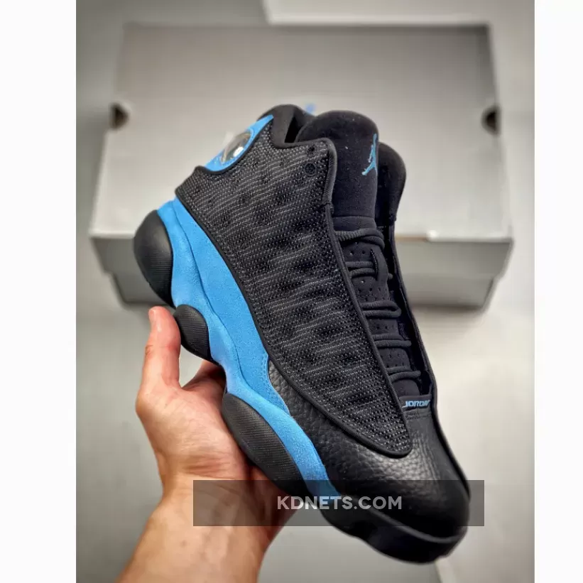 Air Jordan 13 Black University Blue / Jordans Black 13 DJ5982-041