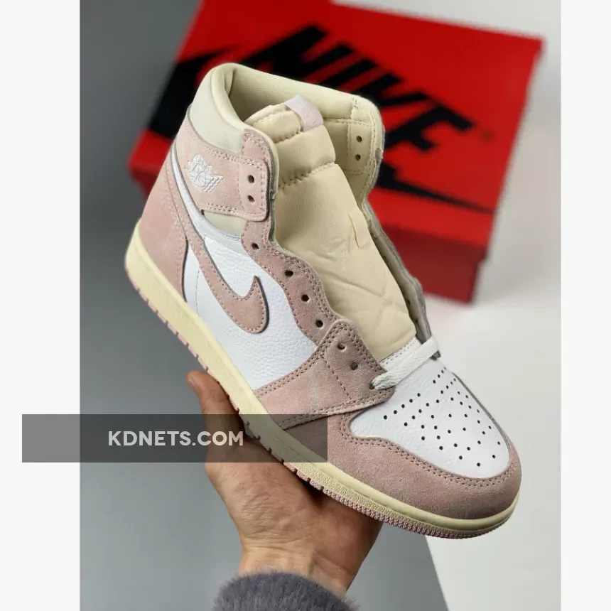 Air Jordan 1 High OG "Washed Pink" Atmosphere/White/Muslin/Sail FD2596-600