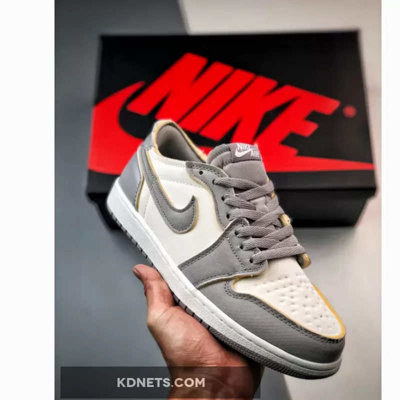 Nike Dunk Low Craft - Air Jordan 1 Low SE Craft Tech Grey/Sail-Light Brown DN1635-002