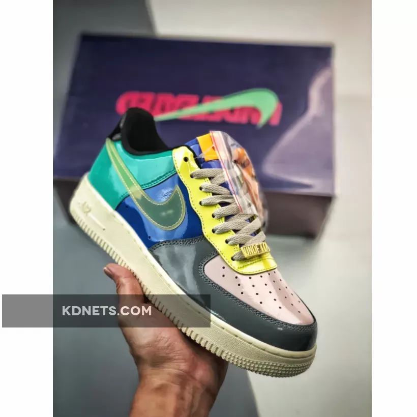 Nike Air Force 1 Low Undefeated Multi-patent Community Undefeated x Air Force 1 Low 'Topaz Gold' DV5255-001